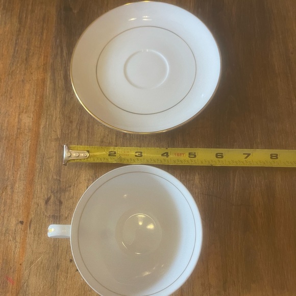 Vintage Cup & Saucer Set Japan Fine China Gold Trim (7 available) - Picture 5 of 7